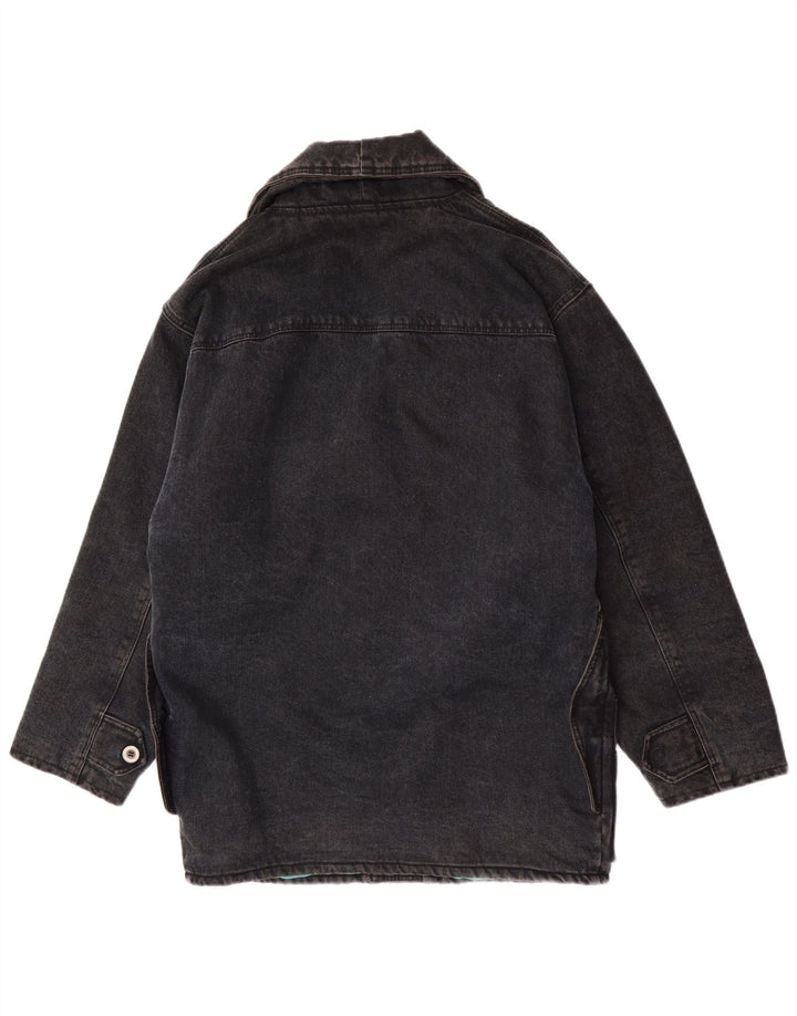 Giacca di jeans da uomo Blue Side UK 40 grande nera