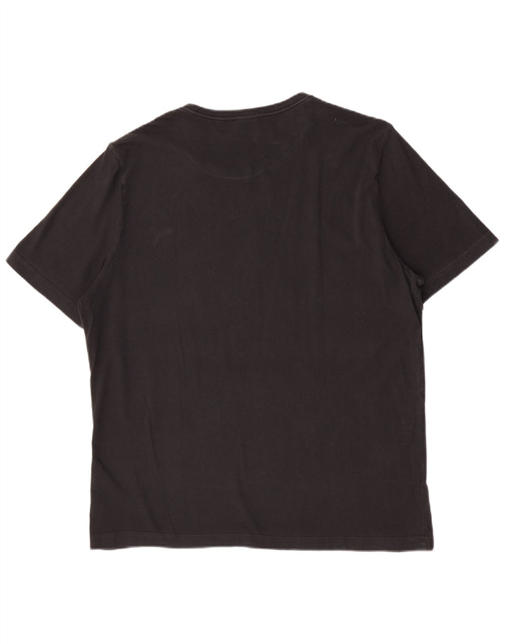T-shirt da uomo Puma Top XL in cotone nero