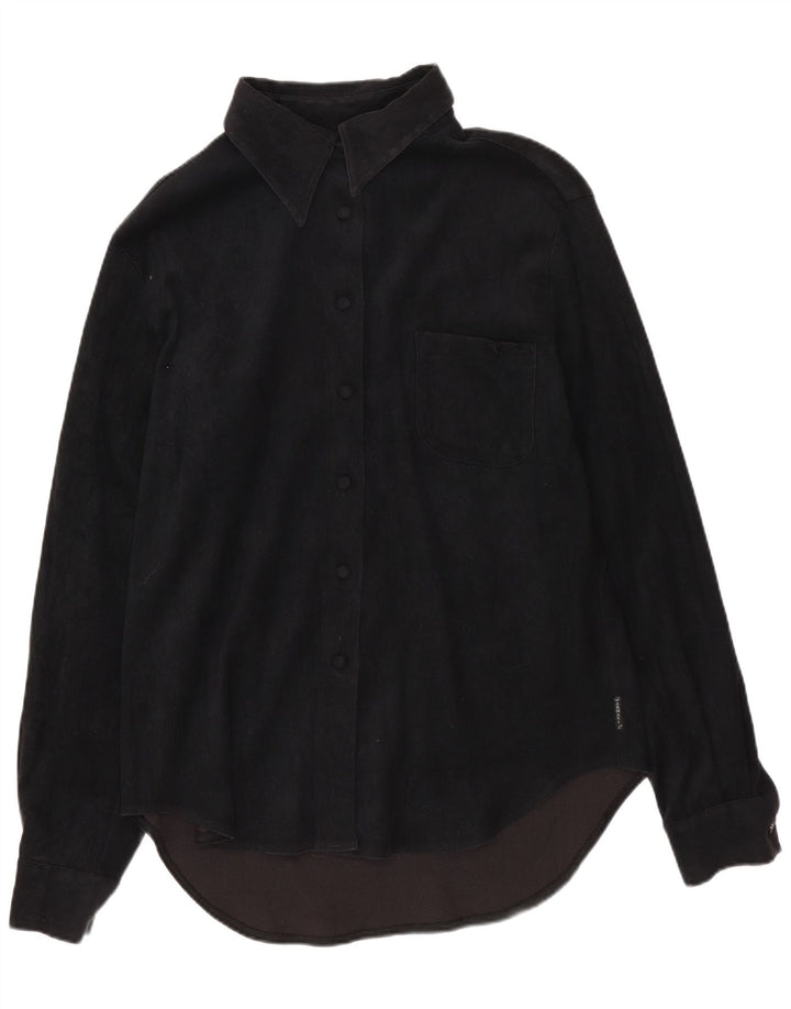 Camicia da donna Armani Jeans UK 14 grande nera