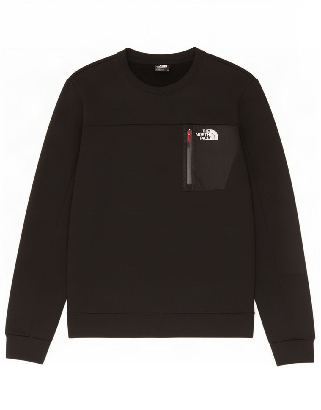Felpa grafica da uomo The North Face Maglione medio poliestere nero