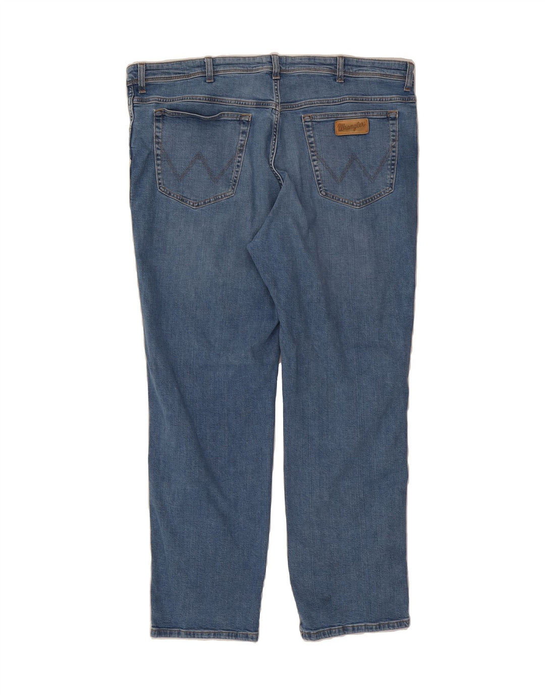 Jeans dritti Texas da donna WRANGLER W44 L32 cotone blu