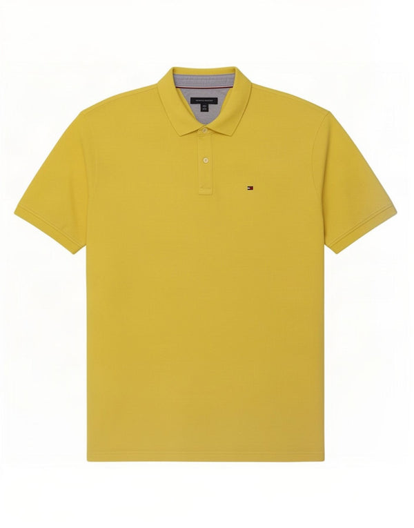 Polo da uomo Tommy Hilfiger 2XL gialla