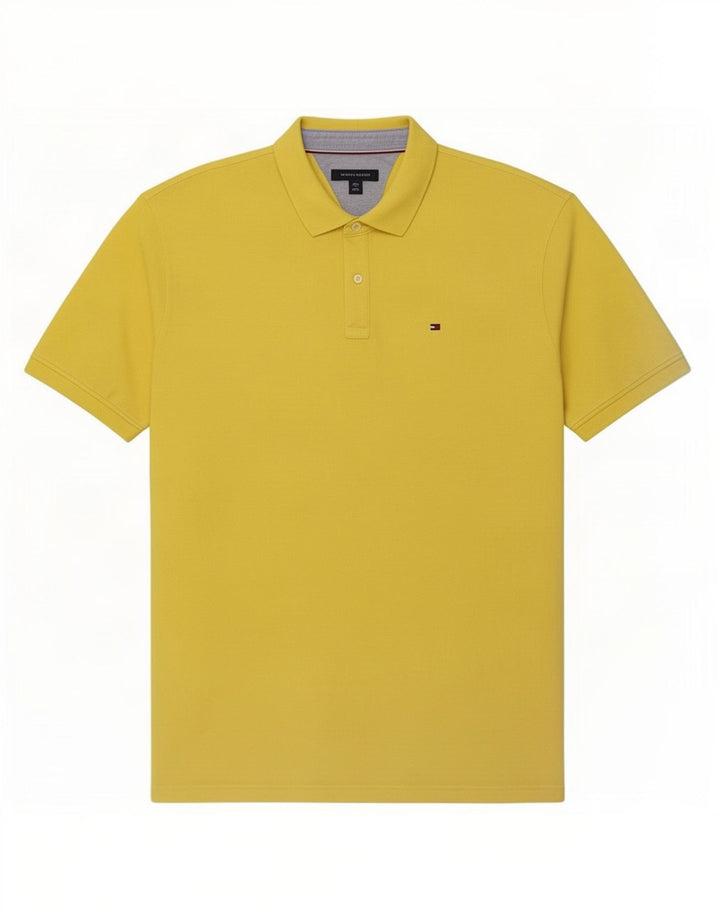 Polo da uomo Tommy Hilfiger 2XL gialla
