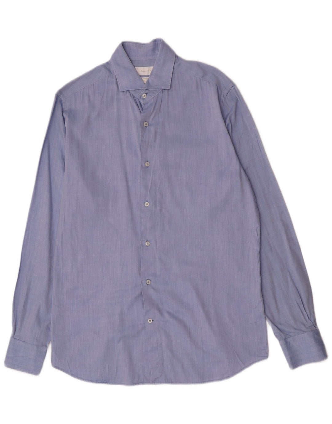 Camicia da uomo Massimo Dutti EU 40 15 1/2 Cotone blu medio