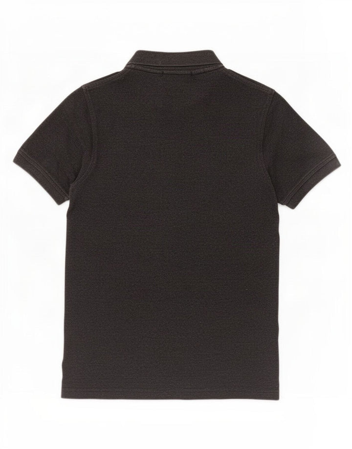 Polo da uomo Lyle & Scott piccola in cotone grigio