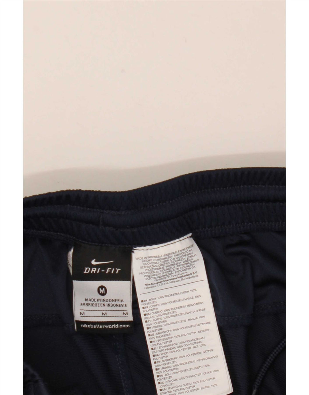Pantaloni da tuta con grafica Nike Dri Fit da uomo, pantaloni da jogging, colore blu navy medio