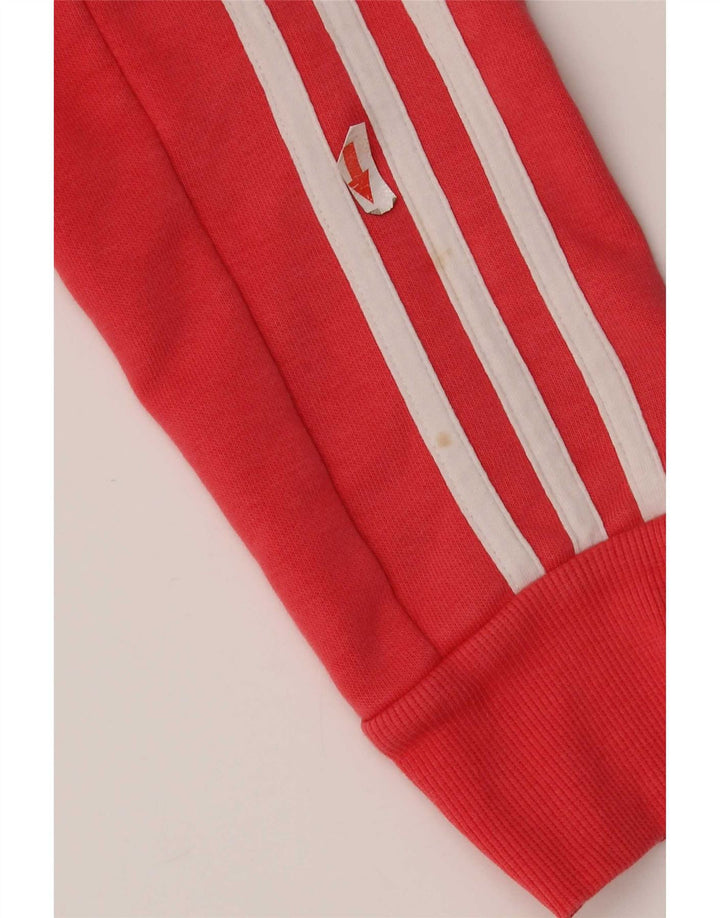 Giacca da ginnastica Adidas Climalite da donna UK 12/14 Medio Rosso