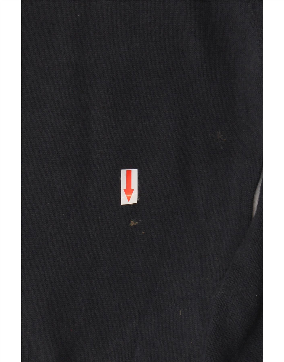 Massimo Dutti Maglione da uomo con collo con zip EU 38 Cotone medio blu navy