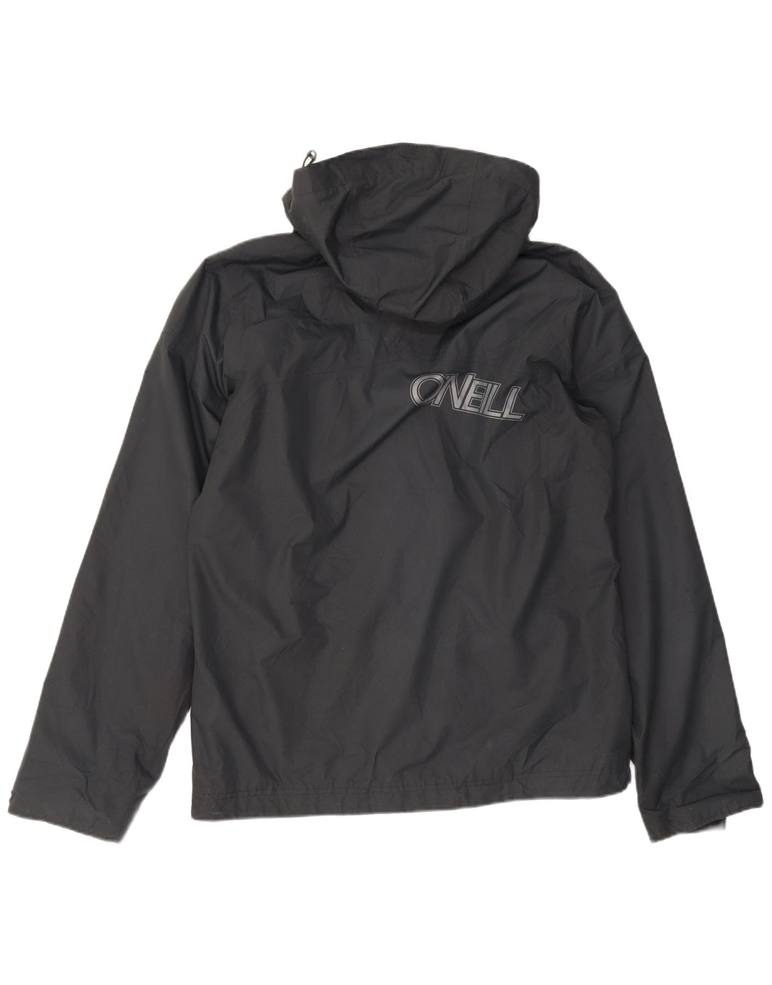 Giacca a vento con cappuccio grafica da uomo O'Neill UK 34 XS poliestere nero