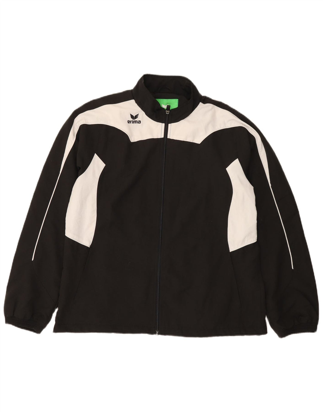 Tuta intera da donna Erima UK 16 Large Nero Colourblock Poliestere