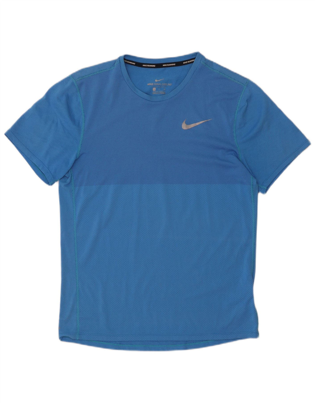 T-shirt Nike da uomo Top Small blu in poliestere
