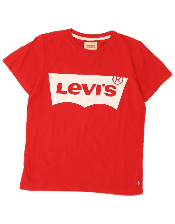 Maglietta grafica Levi's per ragazzi, 13-14 anni, rossa