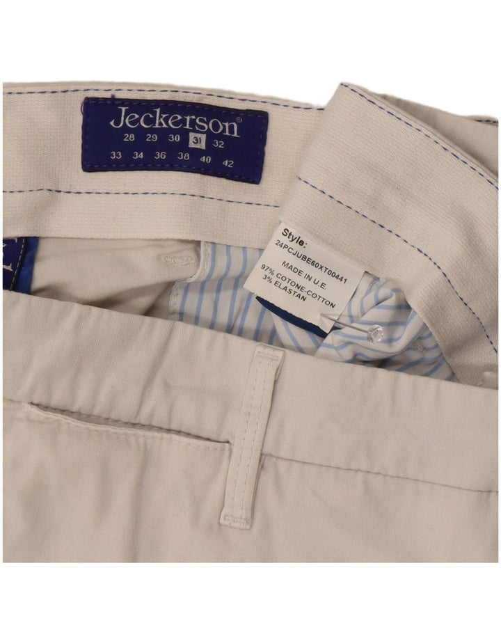 Pantaloncini chino da donna Jeckerson W31 cotone beige medio