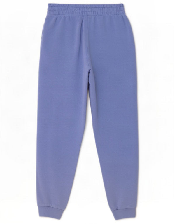 Nike Girls Tracksuit Trousers Joggers 12-13 Years Large Blue Cotton