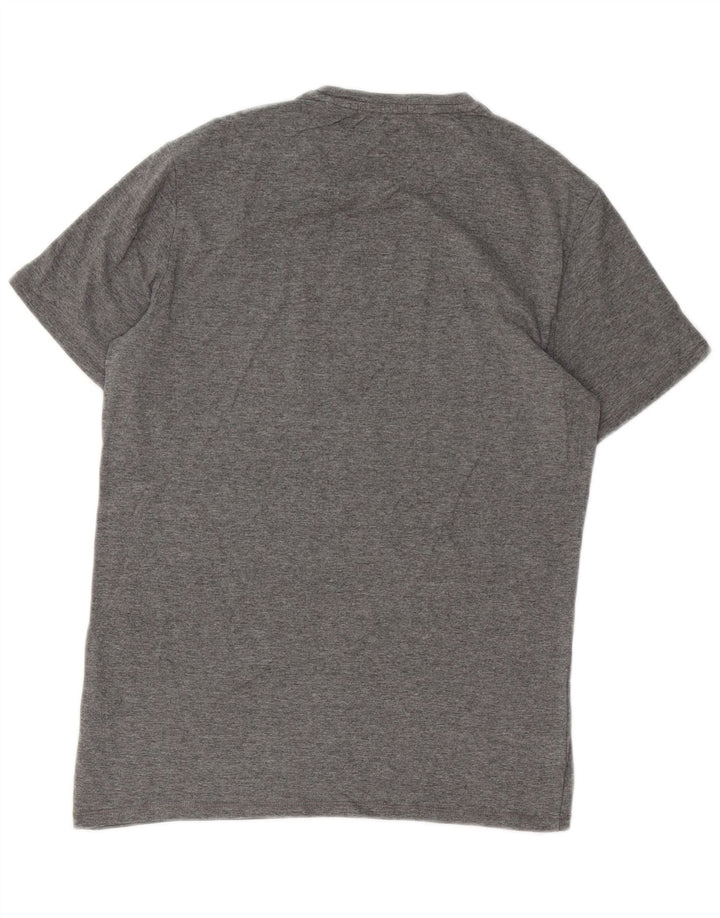 T-shirt grafica da uomo Guess in cotone grigio medio