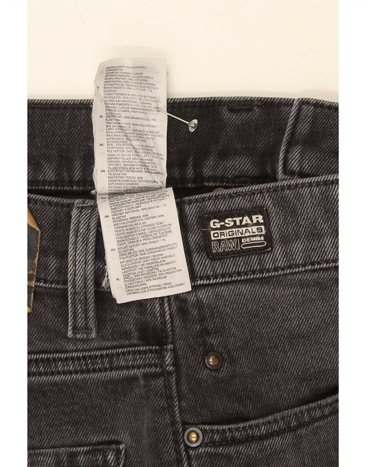 Jeans dritti da uomo G-Star W30 L32 cotone grigio