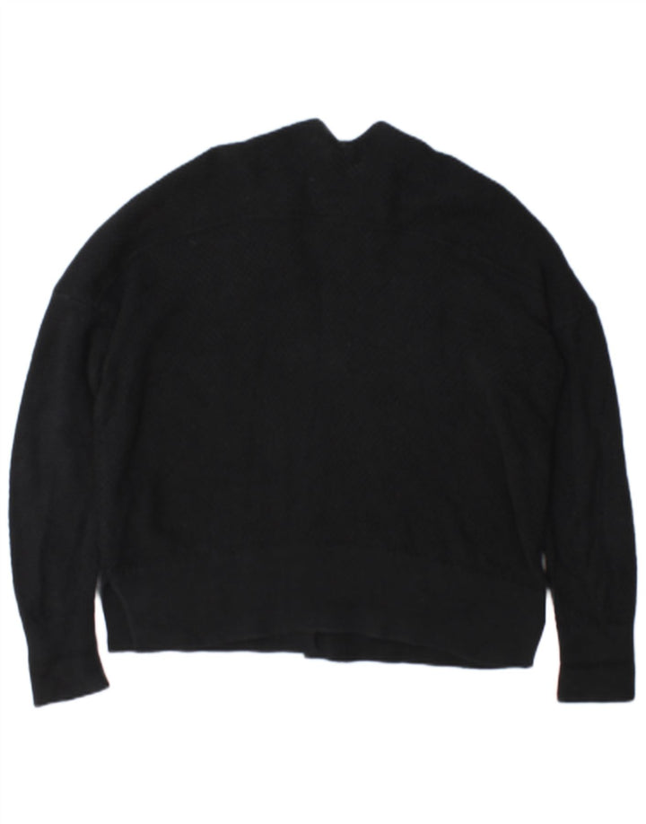 Maglione cardigan aperto da donna Gap UK 14 cotone blu navy medio