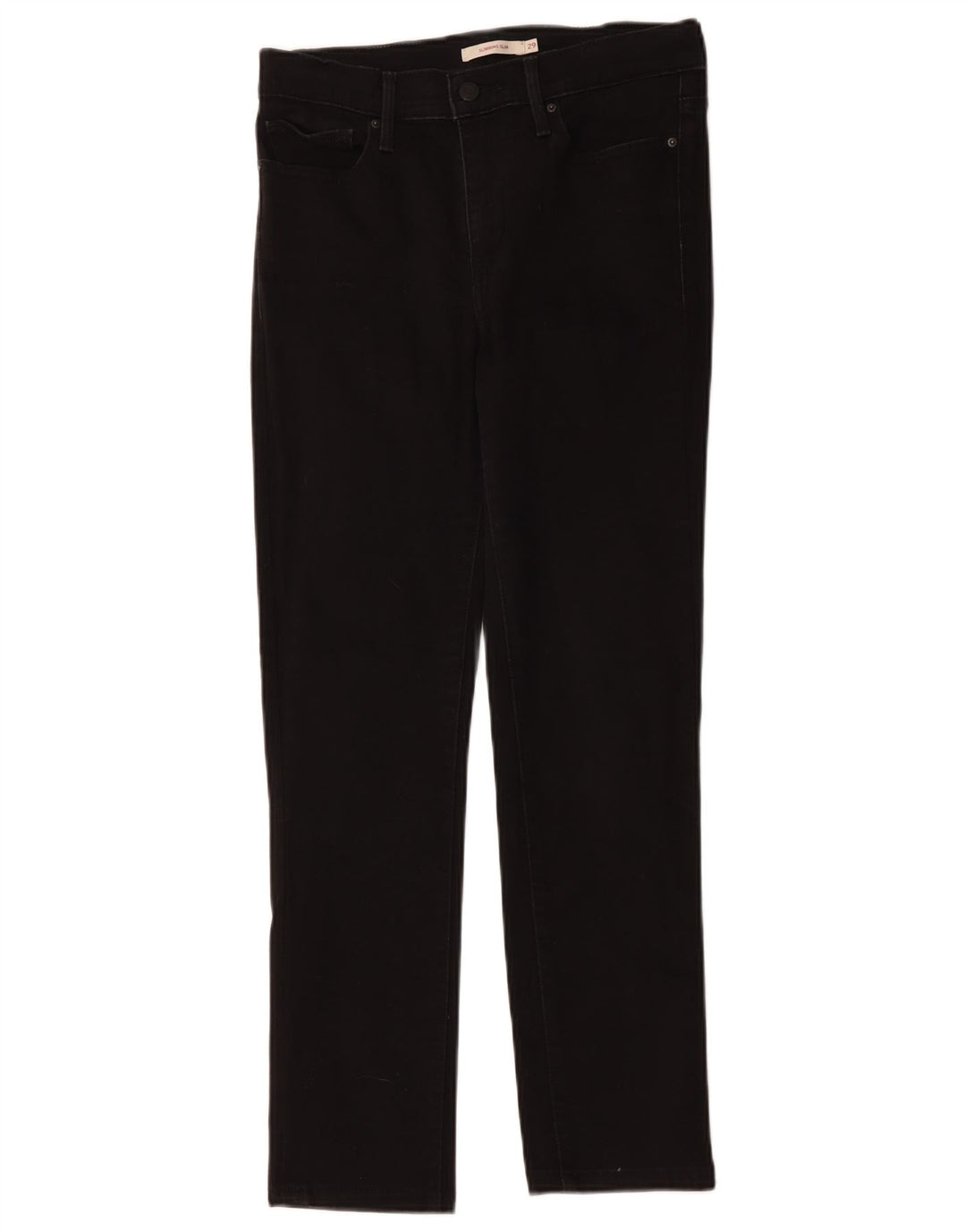 Jeans slim modellanti da donna Levi's W29 L27 cotone nero