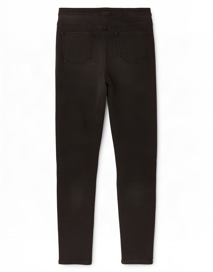 Jeans Jeggings da donna Marks & Spencer UK 14 medio W30 L29 cotone nero