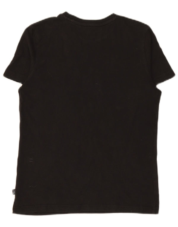 Maglietta grafica PUMA per ragazzi 13-14 anni Nera