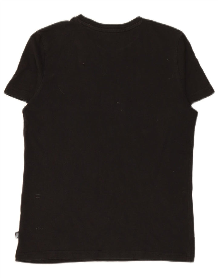 Maglietta grafica PUMA per ragazzi 13-14 anni Nera