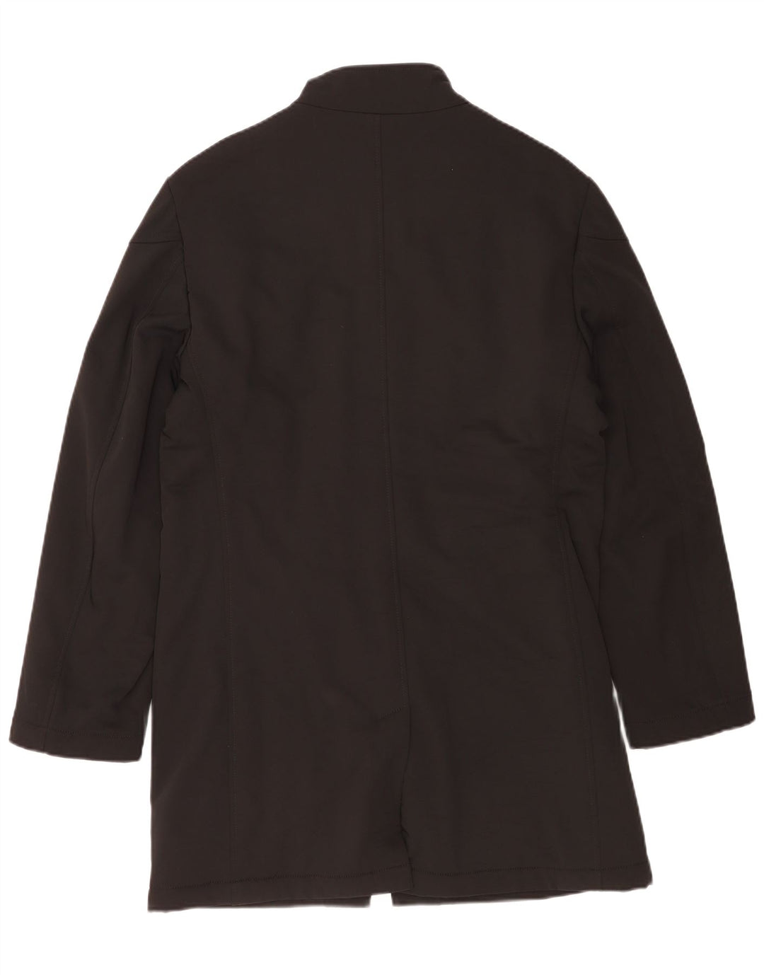 Soprabito vintage da uomo IT 50 grande in poliestere nero