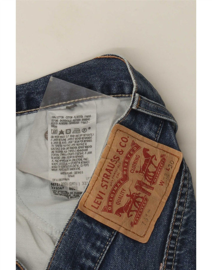 Levi's Donna 751 Jeans dritti W32 L30 Cotone blu
