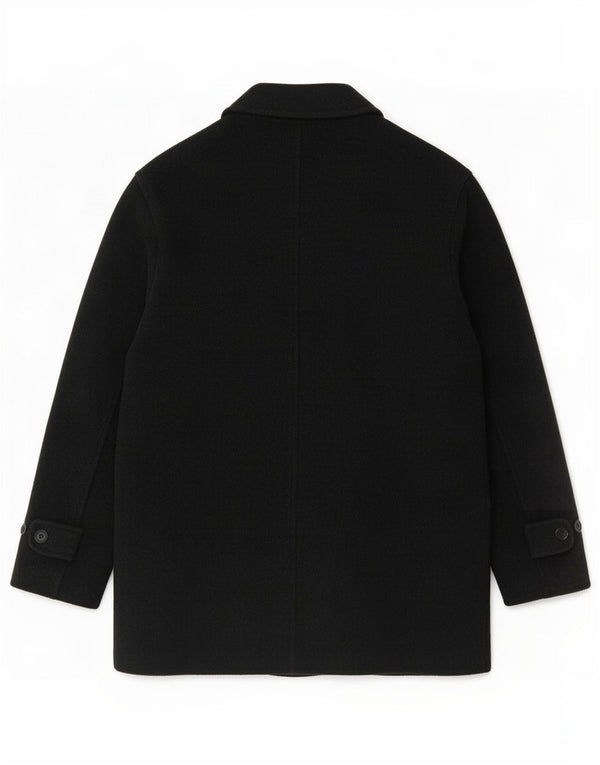 Cappotto Zara da uomo UK 42 XL lana nera