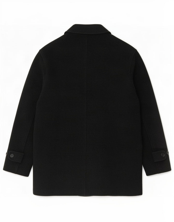 Cappotto Zara da uomo UK 42 XL lana nera