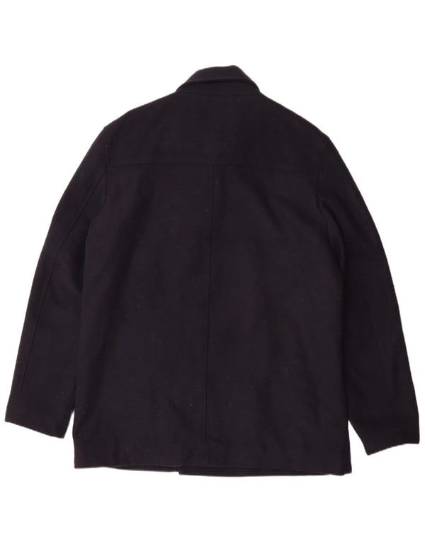 Cappotto da marinaio da uomo French Connection UK 44 2XL Blu navy