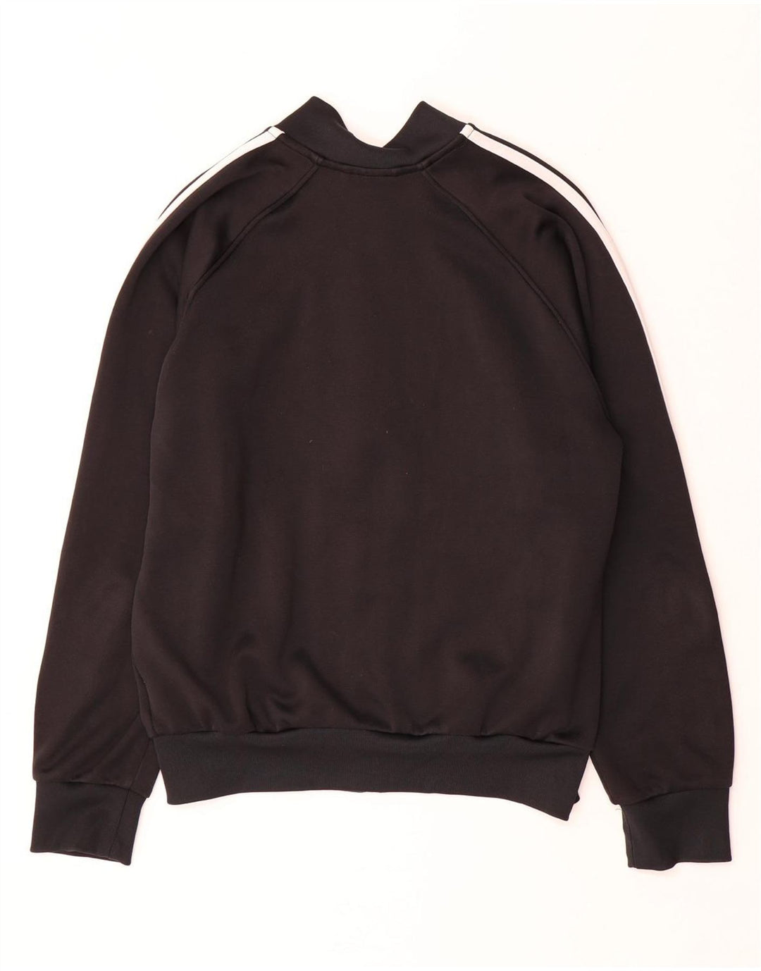 Giacca da tuta da donna ADIDAS UK 14 cotone nero medio