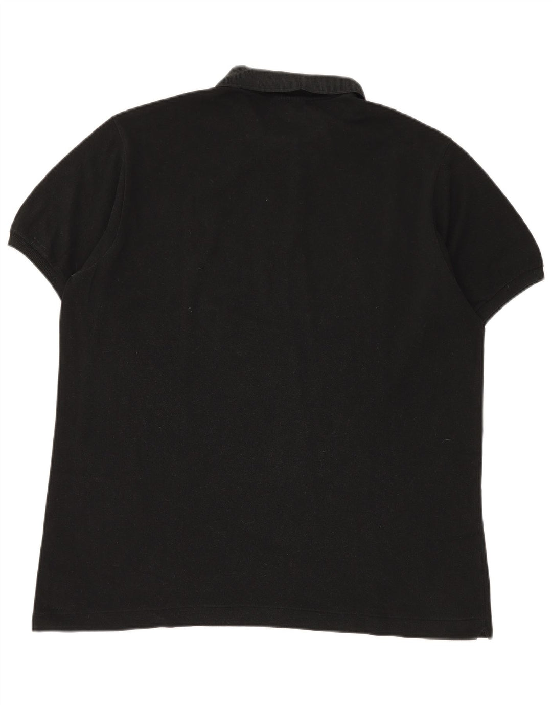 Polo da uomo LACOSTE taglia 6 XL in cotone nero