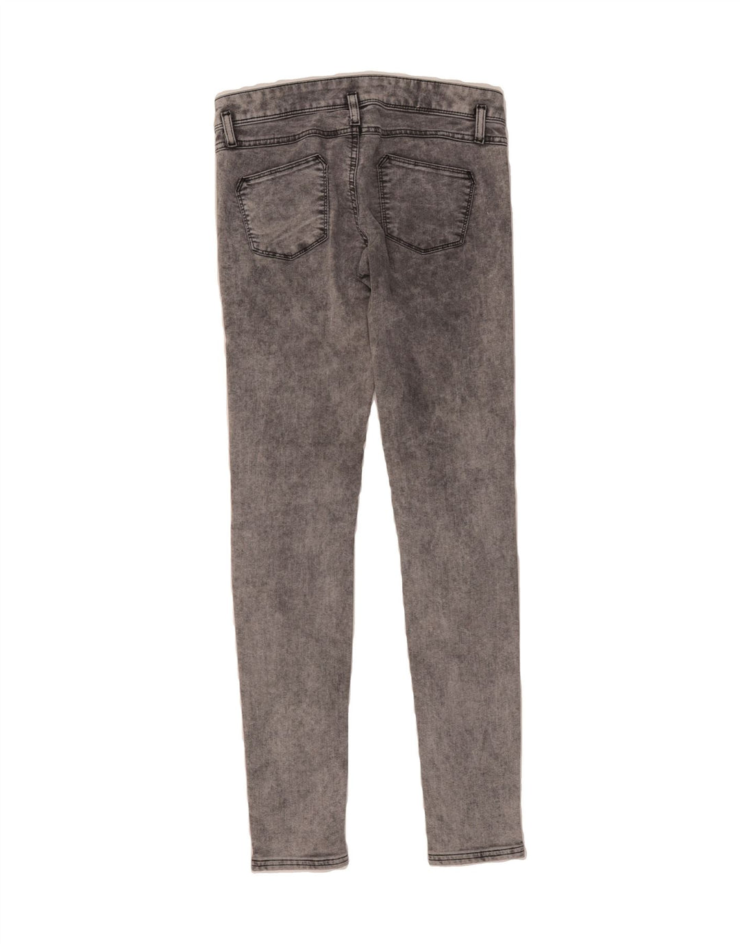 BENETTON Womens Skinny Jeans W27 L31 Grey Vintage Benetton and Second-Hand Benetton from Messina Hembry 