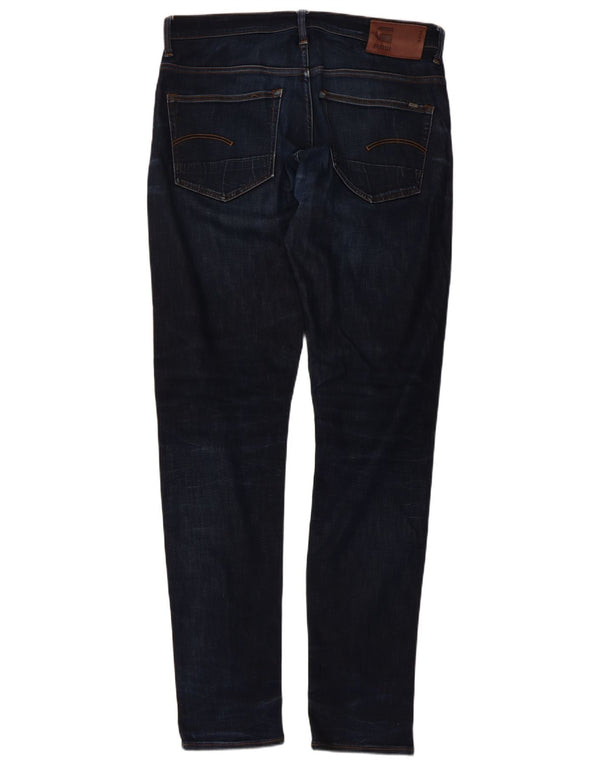 Jeans affusolati da uomo G-Star 3301 W33 L36 cotone blu navy