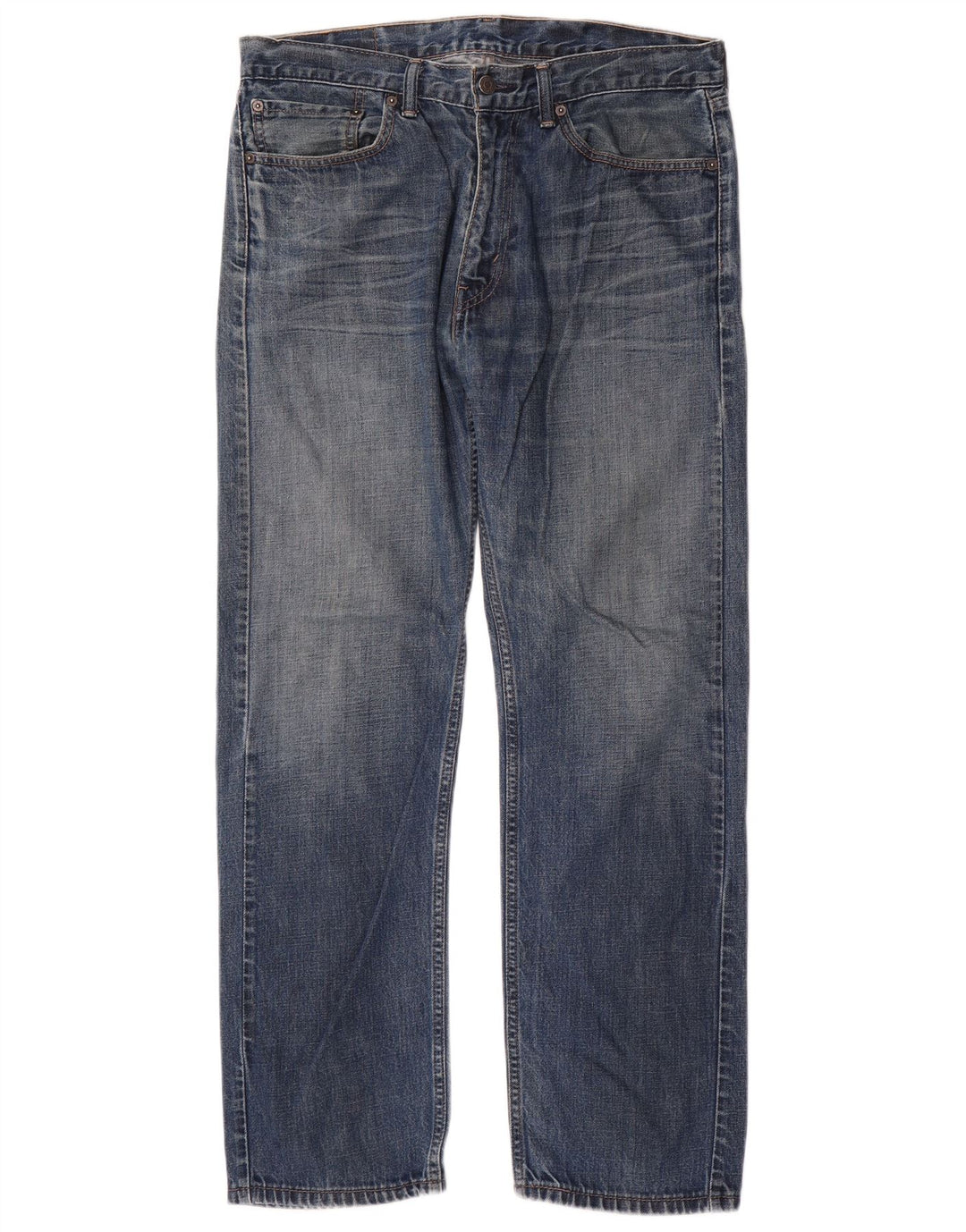 Levi's Uomo 505 Jeans dritti W34 L32 Cotone Blu