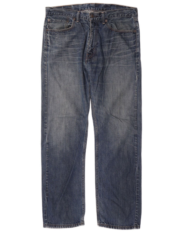 Levi's Uomo 505 Jeans dritti W34 L32 Cotone Blu