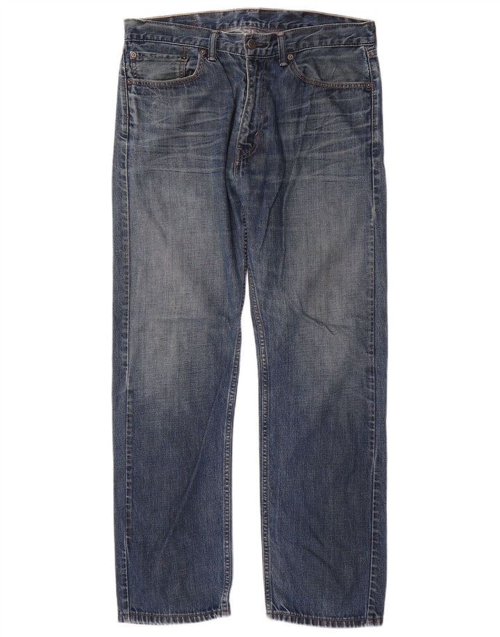 Levi's Uomo 505 Jeans dritti W34 L32 Cotone Blu