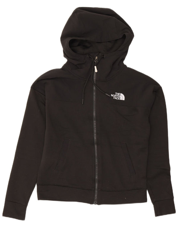 Felpa con cappuccio e zip oversize con grafica da donna The North Face UK 6 XS Nero