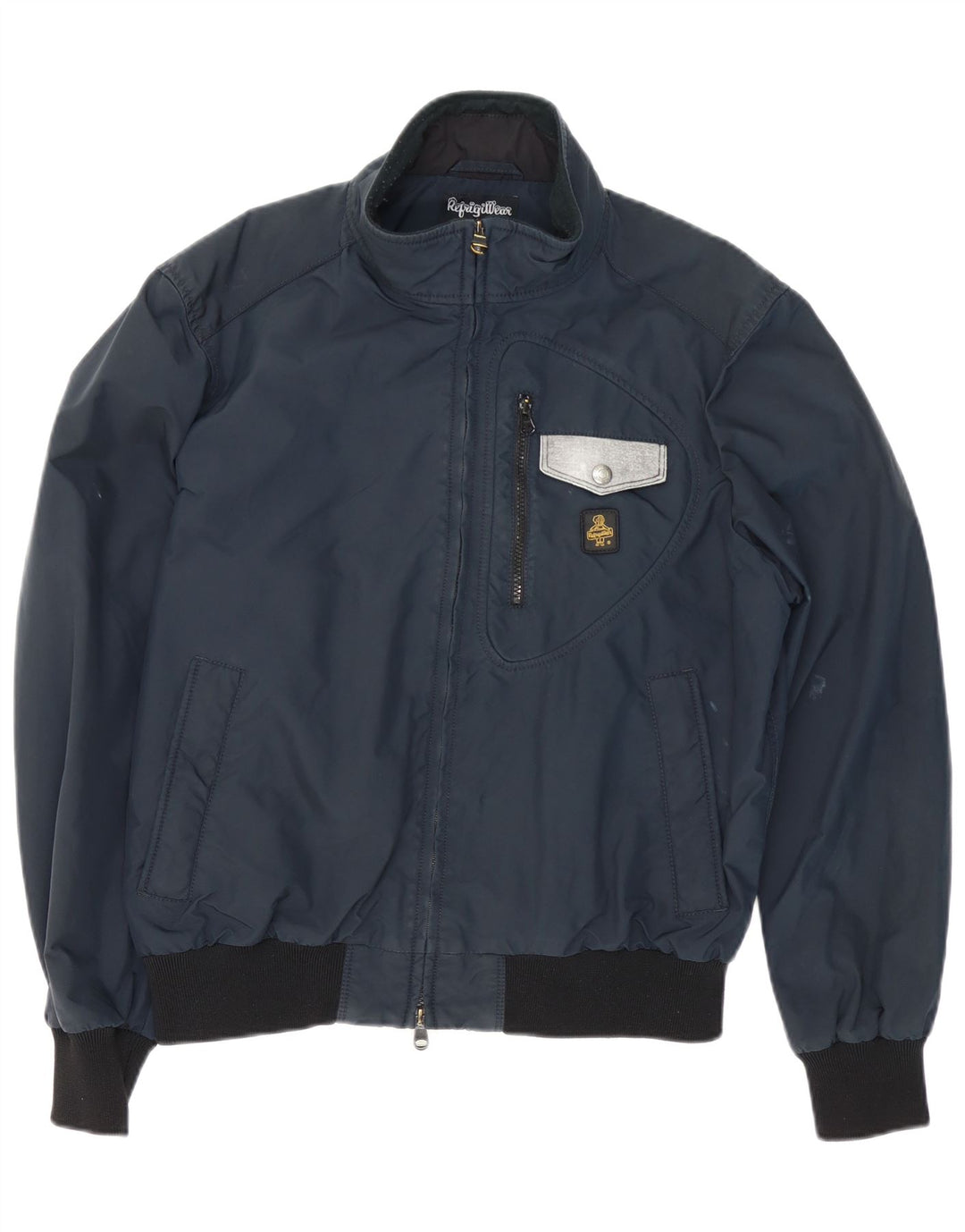 Giubbotto bomber da uomo Refrigiwear UK 44 2XL Nylon blu navy