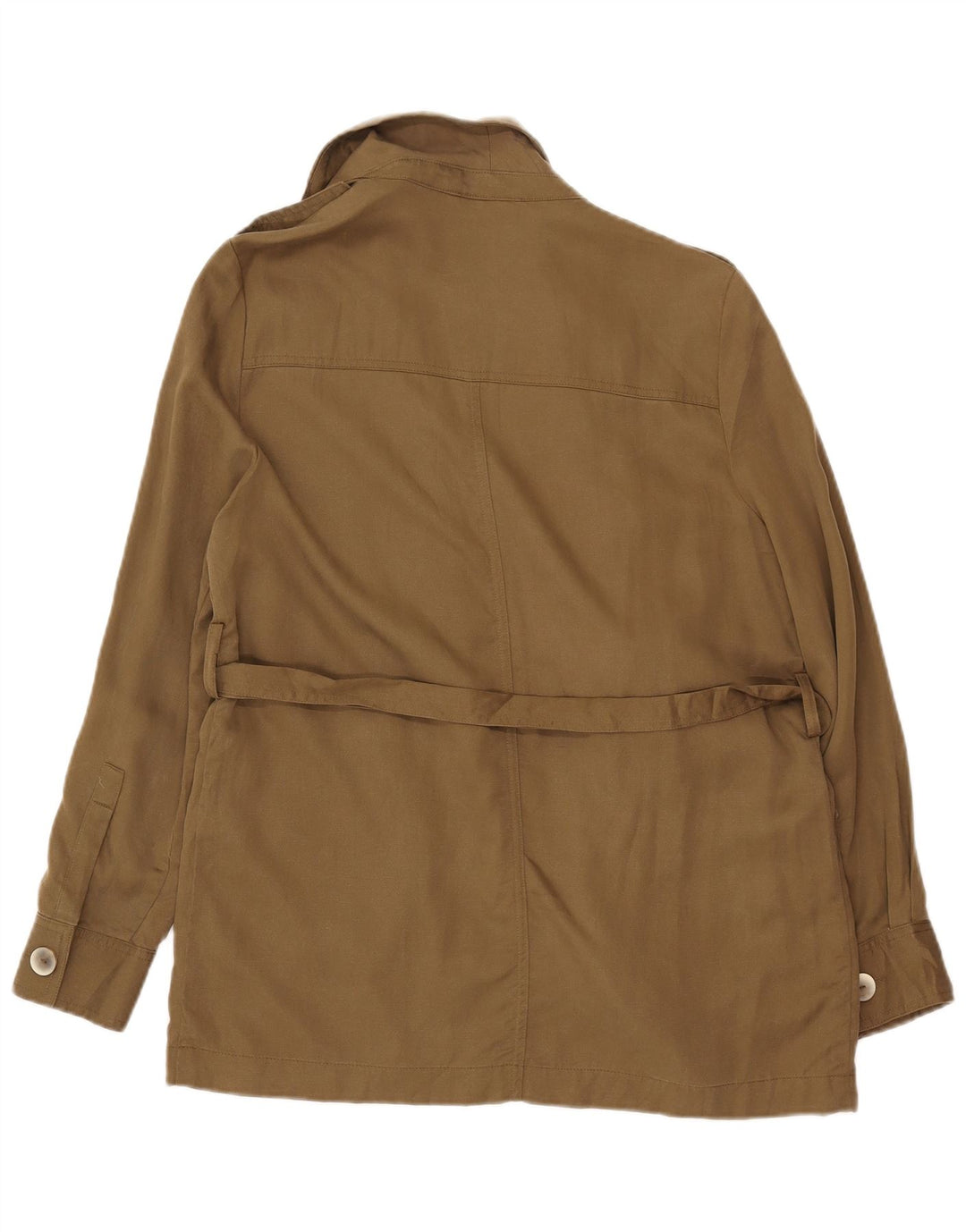 Giacca militare da donna MANGO UK 16 Large Khaki Lyocell
