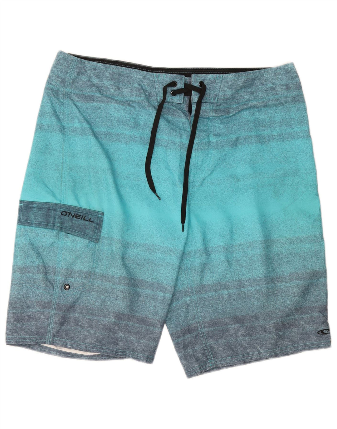 Pantaloncini da bagno da uomo O'Neill Poliestere a righe medi turchesi