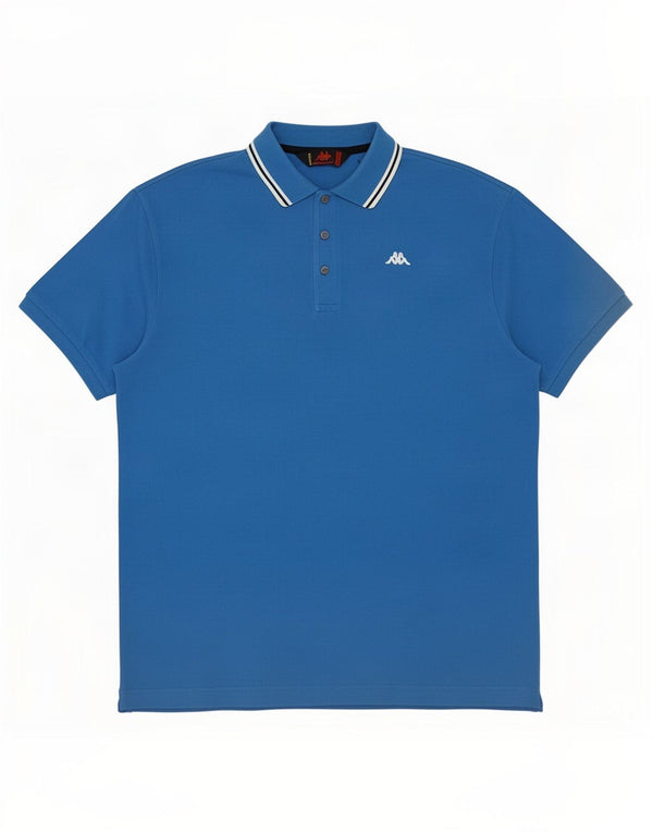 Polo Kappa Uomo 2XL Cotone Blu