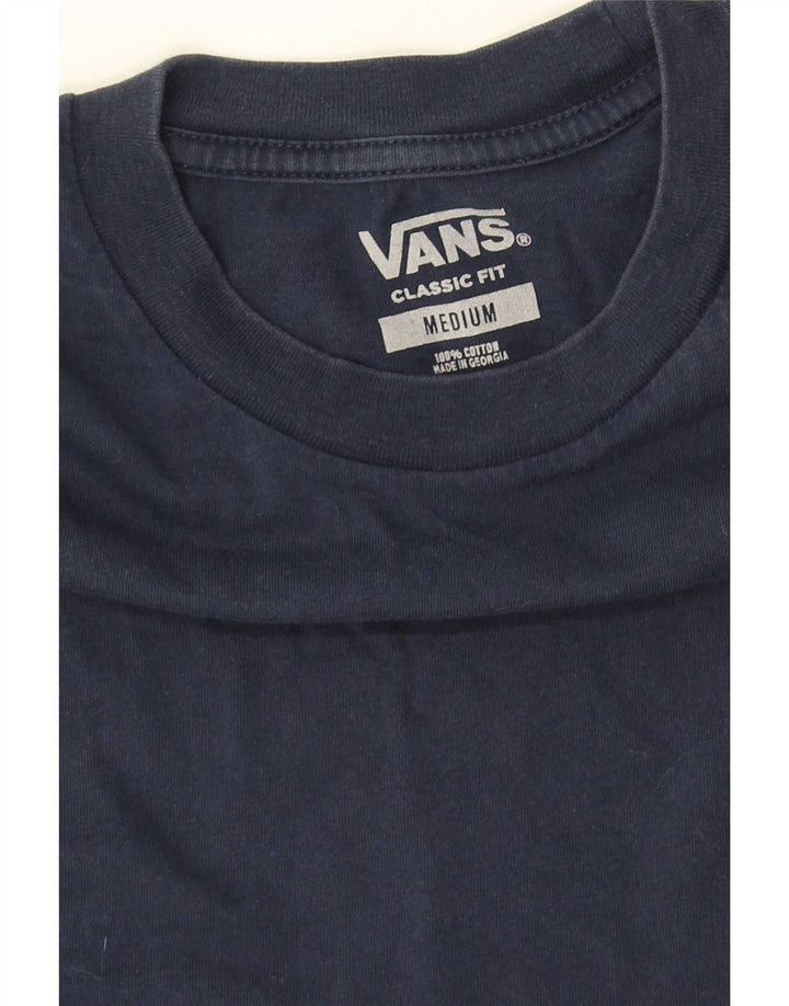 T-shirt da uomo Vans Classic Fit, vestibilità media, in cotone blu navy