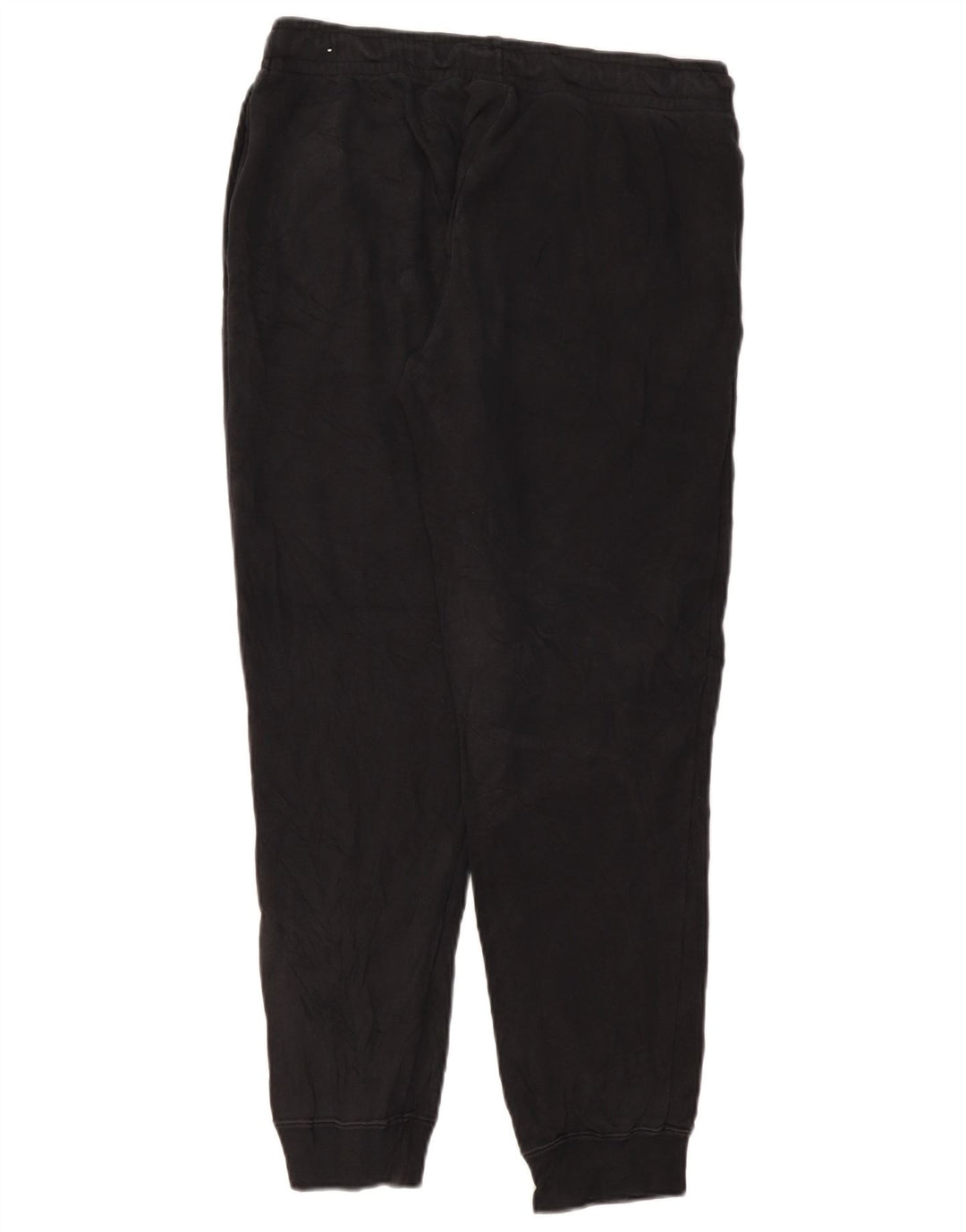 NIKE Pantaloni da tuta da donna Joggers UK 14 Medium Black Cotton