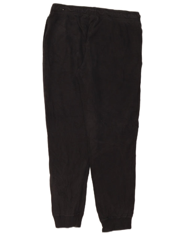 NIKE Pantaloni da tuta da donna Joggers UK 14 Medium Black Cotton