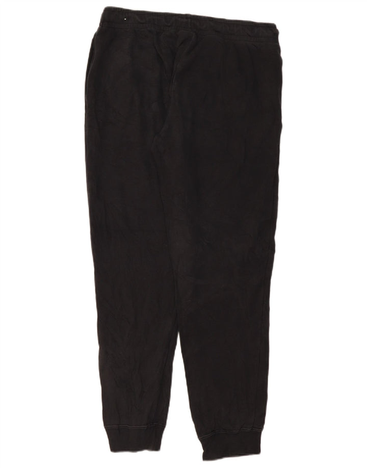 NIKE Pantaloni da tuta da donna Joggers UK 14 Medium Black Cotton