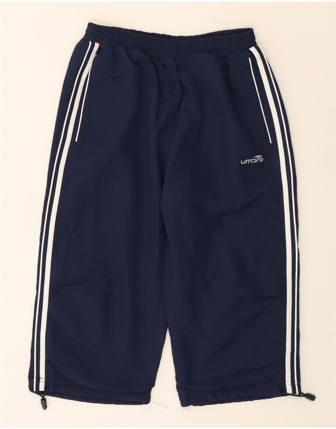 UMBRO Pantaloncini sportivi Bermuda grafici da uomo medio poliestere blu navy