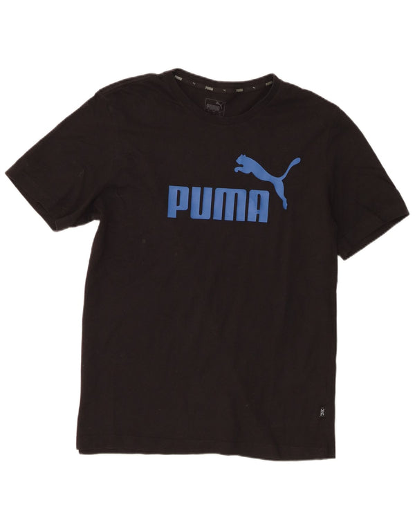 T-shirt grafica da uomo Puma Medium nera