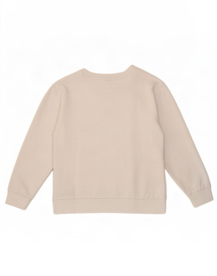 Felpa grafica da donna Dkny Jumper UK 14 Medium White