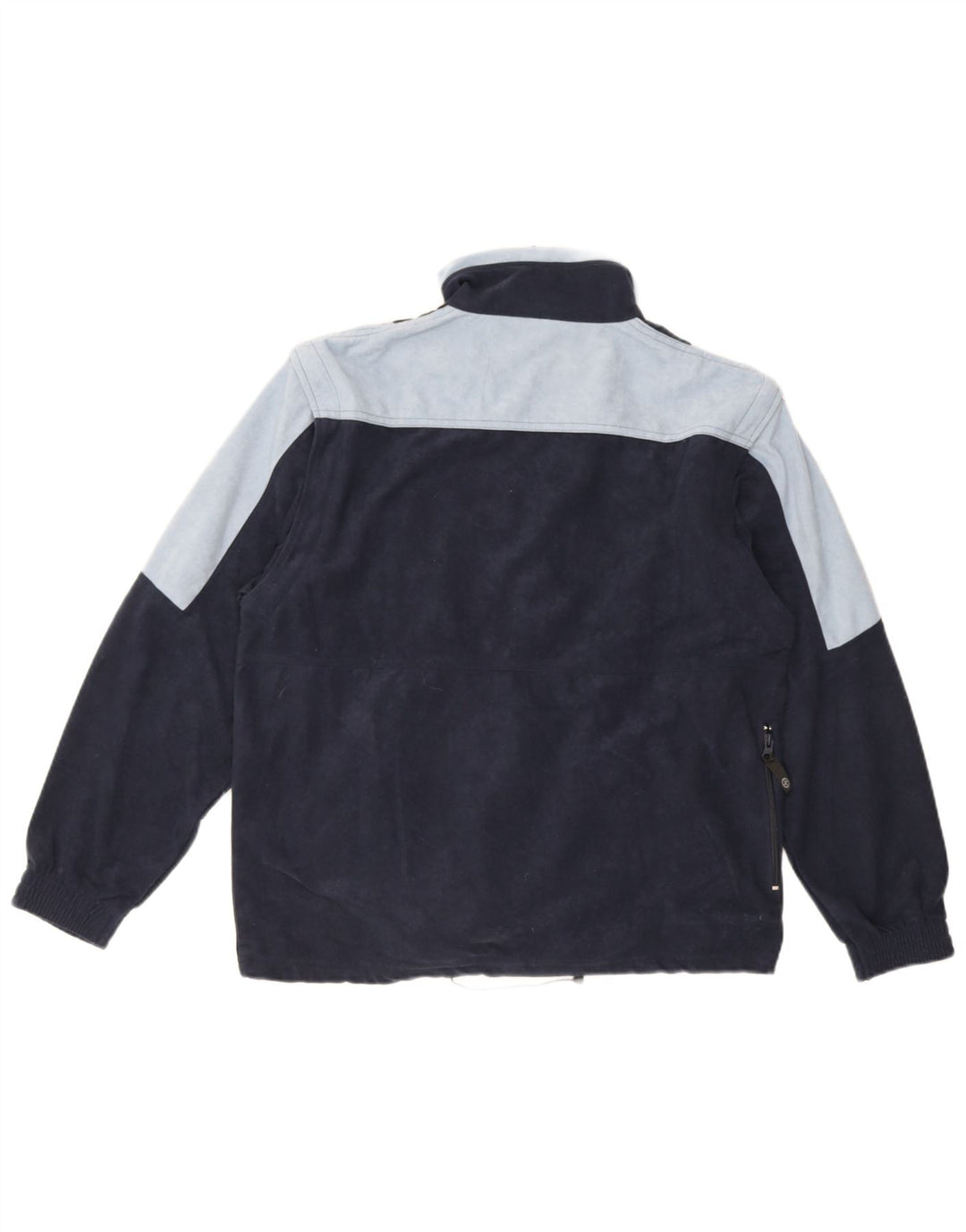 Giacca da ginnastica da uomo in velluto Great Escapes, colore blu navy medio